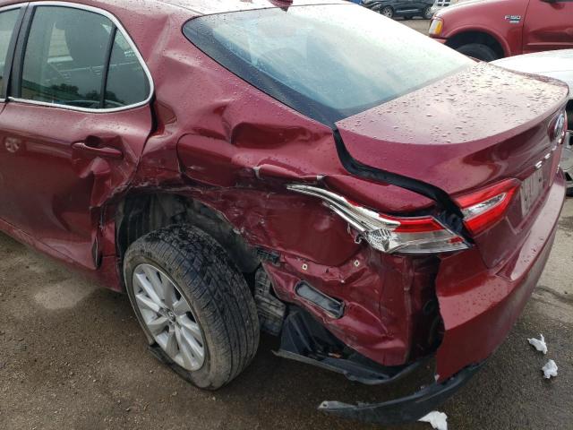 4T1C11AK0LU314790 - 2020 TOYOTA CAMRY SE LE Bordo fotoğraf 9