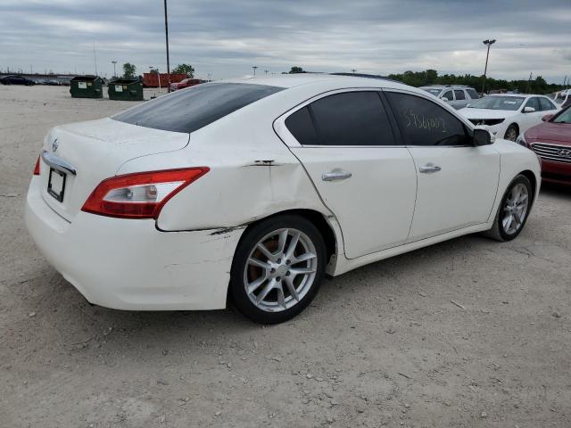 1N4AA5AP4AC837222 - 2010 NISSAN MAXIMA S WHITE photo 3