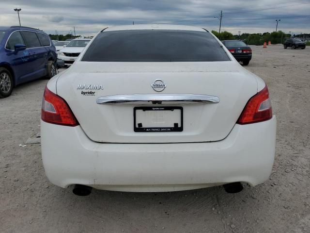 1N4AA5AP4AC837222 - 2010 NISSAN MAXIMA S WHITE photo 6