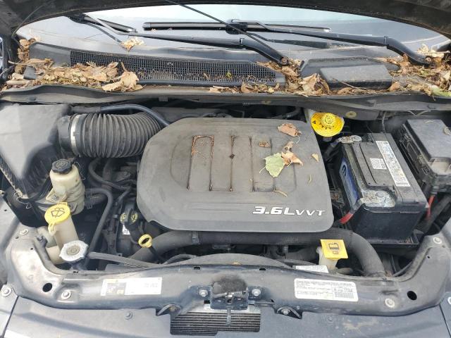 2C4RC1CG6FR595030 - 2015 CHRYSLER TOWN & COU TOURING L BLACK photo 12