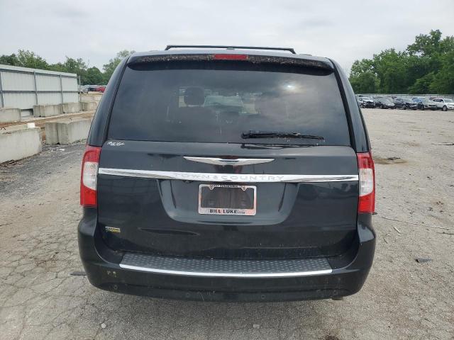 2C4RC1CG6FR595030 - 2015 CHRYSLER TOWN & COU TOURING L BLACK photo 6