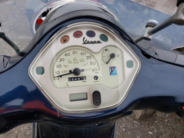 ZAPM448F095018194 - 2009 VESPA LX 150 BLUE photo 8