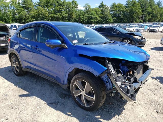 3CZRU6H59MM753635 - 2021 HONDA HR-V EX BLUE photo 4