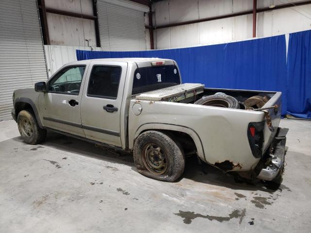 1GCDT13E478156530 - 2007 CHEVROLET COLORADO BEIGE photo 2