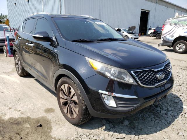 KNDPCCA62B7148509 - 2011 KIA SPORTAGE EX BLACK photo 4