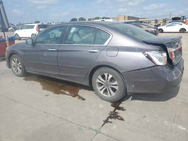 1HGCR2F39DA211635 - 2013 HONDA ACCORD LX GRAY photo 2