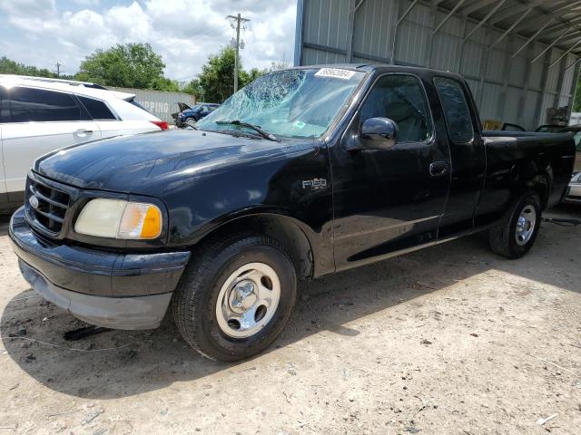 1FTZX17211NA86732 - 2001 FORD F150 BLACK photo 1