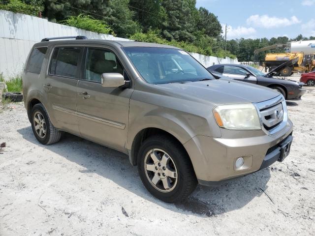 5FNYF3H89AB010154 - 2010 HONDA PILOT TOURING BEIGE photo 4