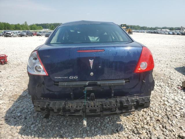 1G2ZG57BX94131938 - 2009 PONTIAC G6 BLUE photo 6