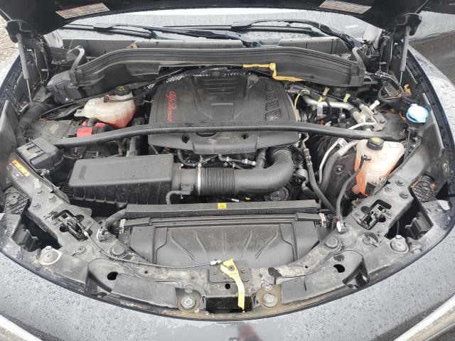 ZASFAKPN3J7B69725 - 2018 ALFA ROMEO STELVIO SPORT შავი ფოტო 12