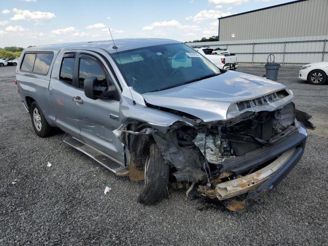 5TFRY5F17GX210030 - 2016 TOYOTA TUNDRA DOUBLE CAB SR/SR5 SILVER photo 4