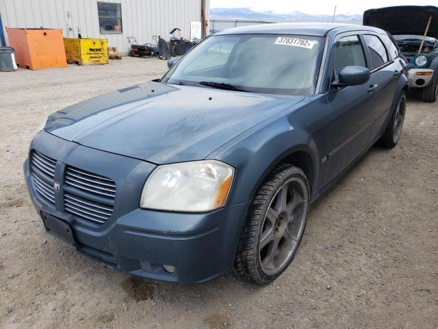 2D4FV47V06H181550 - 2006 DODGE MAGNUM SXT BLUE photo 2