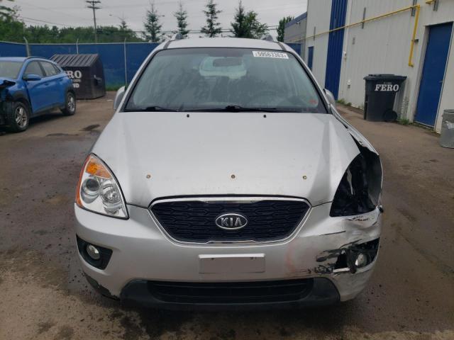 KNAHH8A80B7355319 - 2011 KIA RONDO SILVER photo 5