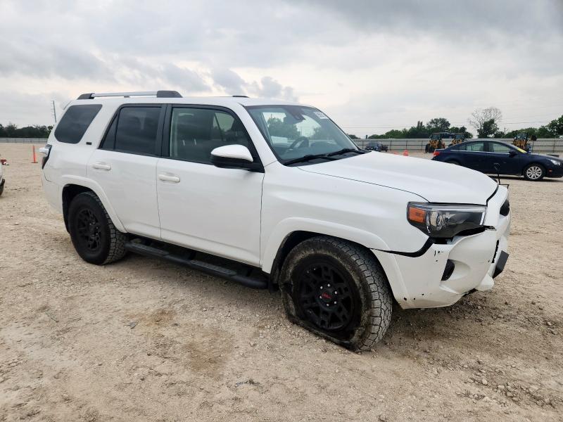 JTEEU5JR0M5229318 - 2021 TOYOTA 4RUNNER SR5 WHITE photo 4