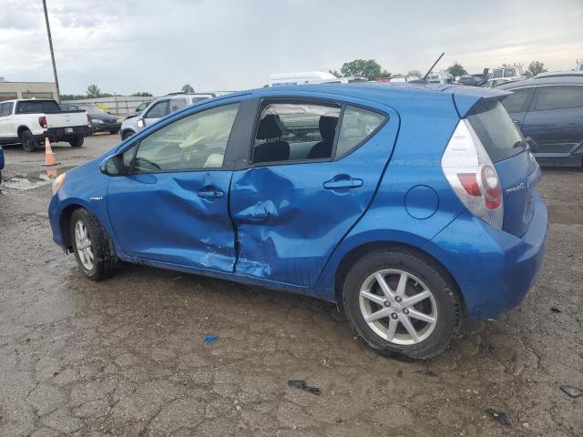 JTDKDTB34C1511196 - 2012 TOYOTA PRIUS C BLUE photo 2