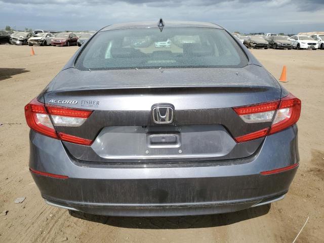 1HGCV1F53KA115004 - 2019 HONDA ACCORD EXL GRAY photo 6