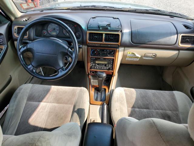JF1SF65531H760849 - 2001 SUBARU FORESTER S GREEN photo 8