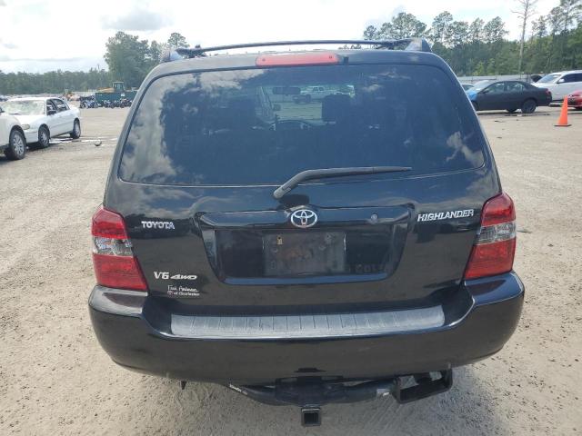 JTEEP21A870221257 - 2007 TOYOTA HIGHLANDER SPORT BLACK photo 6