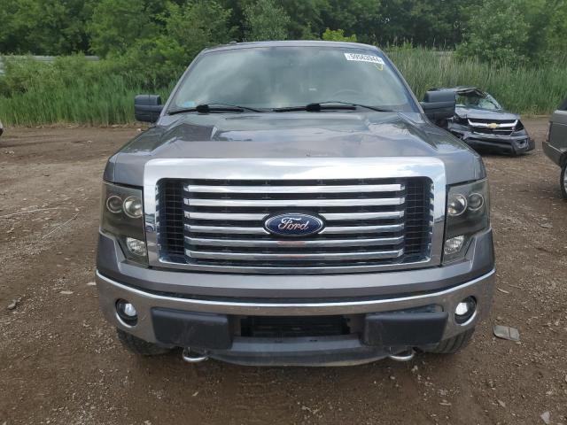 1FTFW1ET9BFB97154 - 2011 FORD F150 SUPERCREW GRAY photo 5