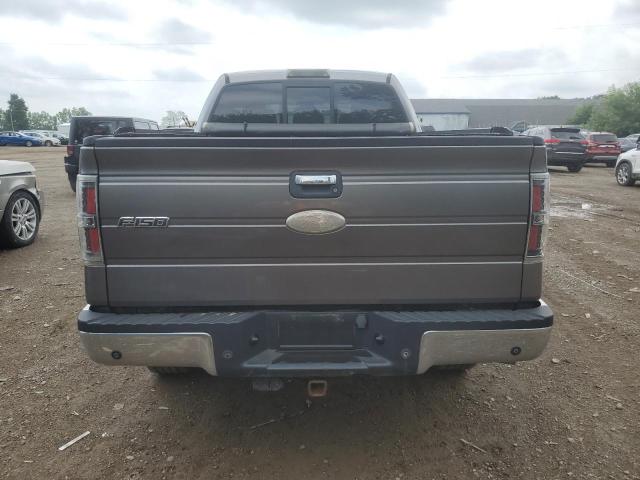 1FTFW1ET9BFB97154 - 2011 FORD F150 SUPERCREW GRAY photo 6