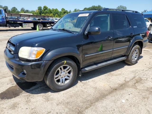 5TDZT38A15S257282 - 2005 TOYOTA SEQUOIA LIMITED BLACK photo 1