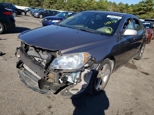 1G1ZC5E18BF118772 - 2011 CHEVROLET MALIBU 1LT BROWN photo 2
