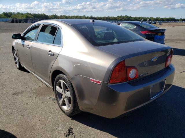 1G1ZC5E18BF118772 - 2011 CHEVROLET MALIBU 1LT BROWN photo 3