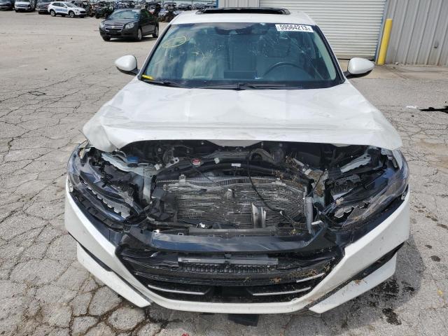 1HGCV1F53MA025130 - 2021 HONDA ACCORD EXL WHITE photo 5