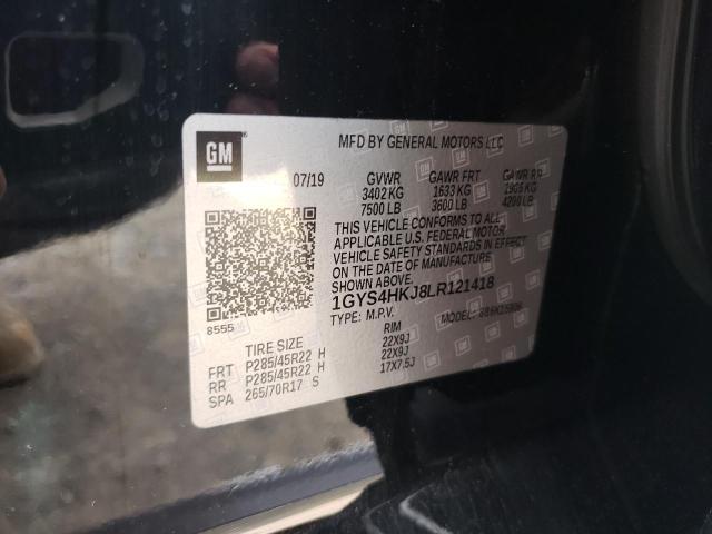 1GYS4HKJ8LR121418 - 2020 CADILLAC ESCALADE ESV LUXURY 黑色 照片 13