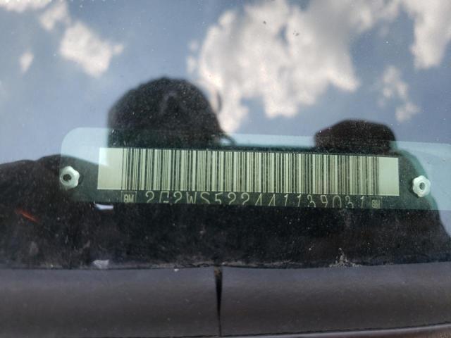 2G2WS522441139031 - 2004 PONTIAC GRAND PRIX GT2 შავი ფოტო 12