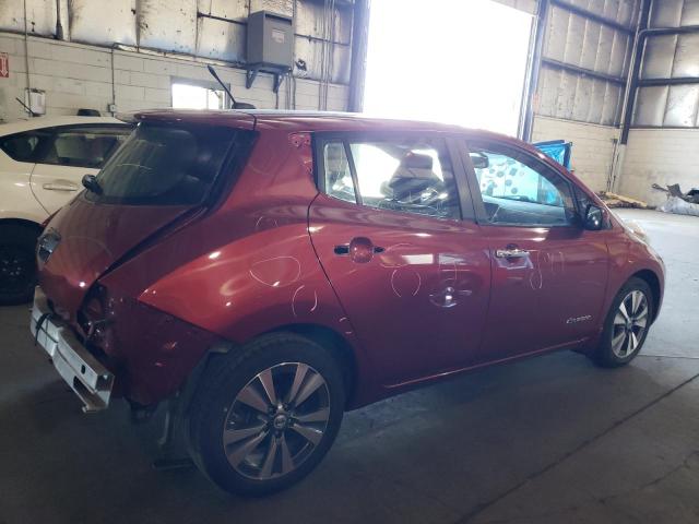 1N4AZ0CP5DC402352 - 2013 NISSAN LEAF S RED photo 3