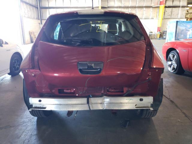 1N4AZ0CP5DC402352 - 2013 NISSAN LEAF S RED photo 6