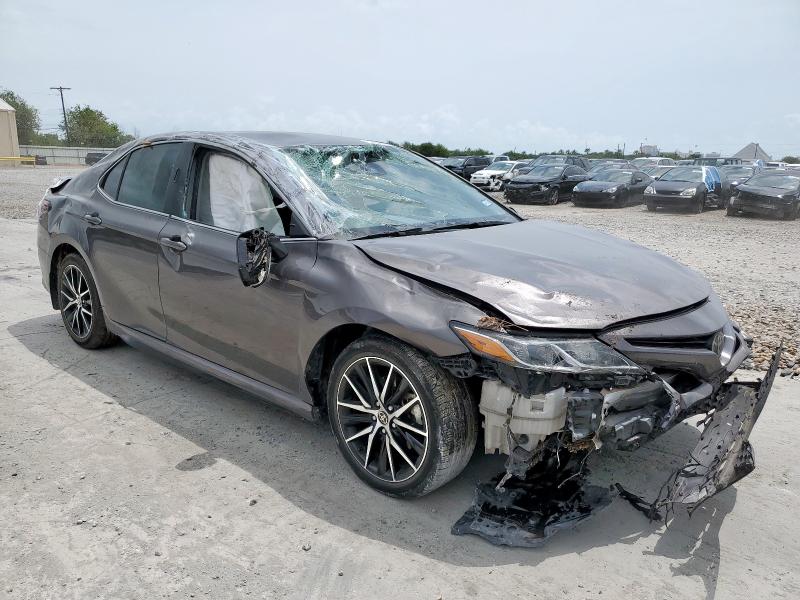 4T1G11AK4PU807427 - 2023 TOYOTA CAMRY SE NIGHT SHADE GRAY photo 4