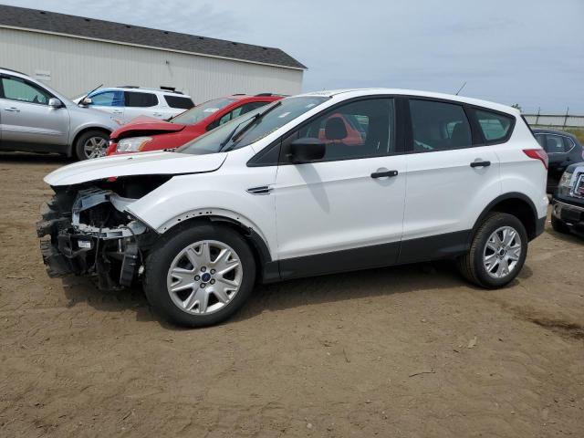 1FMCU0F71EUE15278 - 2014 FORD ESCAPE S WHITE photo 1