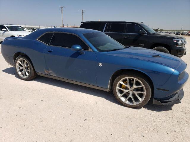 2C3CDZAGXLH211275 - 2020 DODGE CHALLENGER SXT BLUE photo 4