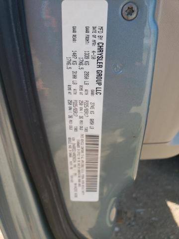 2A4RR5D14AR286594 - 2010 CHRYSLER TOWN & COU TOURING Mavi foto 13