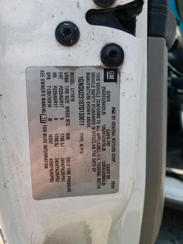 1GNDU23187D130611 - 2007 CHEVROLET UPLANDER LS 白色 照片 13