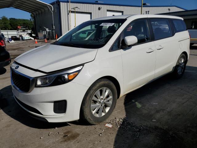 KNDMA5C1XH6279675 - 2017 KIA SEDONA L WHITE photo 1