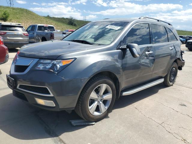 2HNYD2H64BH515944 - 2011 ACURA MDX TECHNOLOGY SILVER photo 1