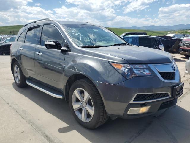 2HNYD2H64BH515944 - 2011 ACURA MDX TECHNOLOGY SILVER photo 4