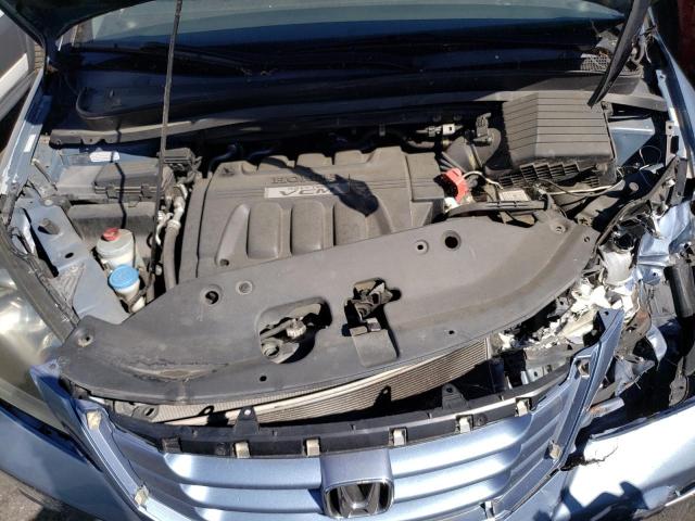 5FNRL38669B011009 - 2009 HONDA ODYSSEY EXL BLUE photo 12