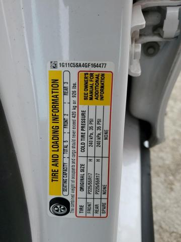 1G11C5SA4GF164477 - 2016 CHEVROLET MALIBU LIM LT Ақ фото 13