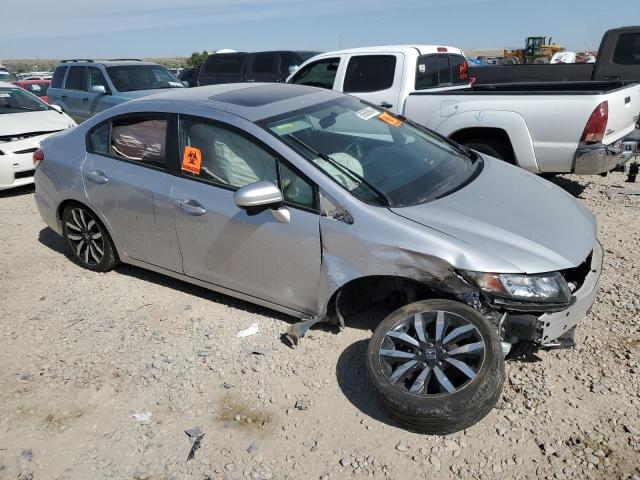 19XFB2F90FE257567 - 2015 HONDA CIVIC EXL 银色 照片 4