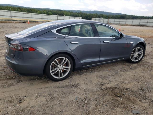 5YJSA1CNXDFP12185 - 2013 TESLA MODEL S 灰色 照片 3