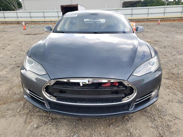 5YJSA1CNXDFP12185 - 2013 TESLA MODEL S 灰色 照片 5