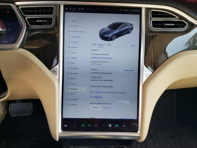 5YJSA1CNXDFP12185 - 2013 TESLA MODEL S 灰色 照片 9