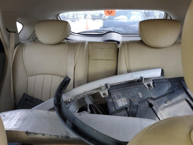 JNKAJ09E68M302430 - 2008 INFINITI EX35 BASE SILVER photo 10