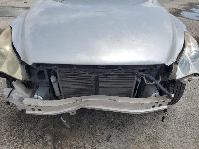 JNKAJ09E68M302430 - 2008 INFINITI EX35 BASE SILVER photo 12