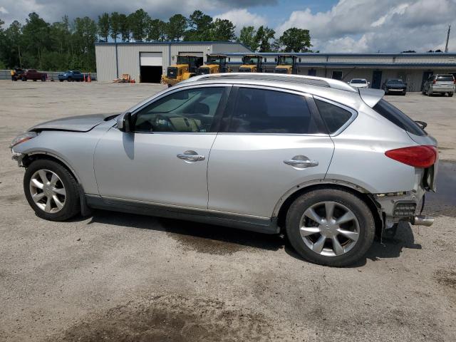 JNKAJ09E68M302430 - 2008 INFINITI EX35 BASE SILVER photo 2