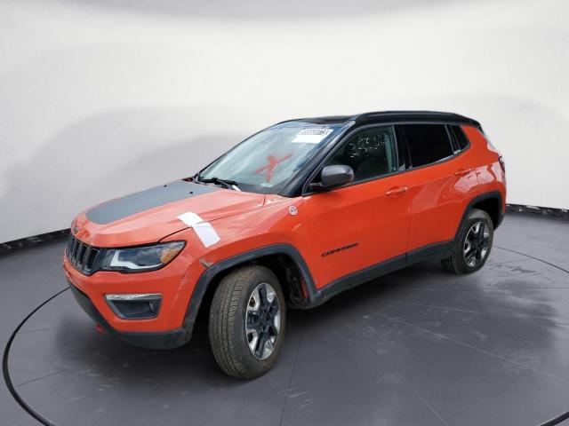 3C4NJDDB5HT668154 - 2017 JEEP COMPASS TRAILHAWK ORANGE photo 1